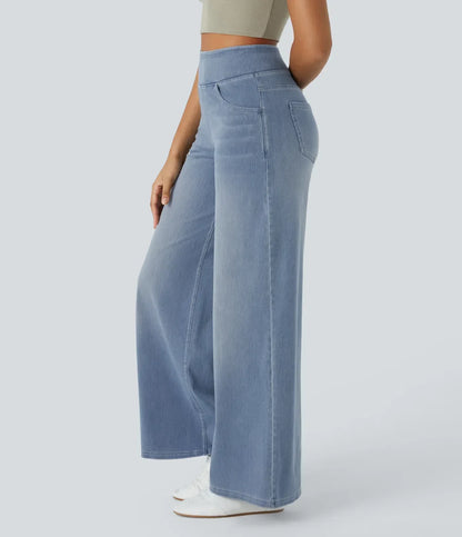 Emma | Pantalon Élastique Confortable Taille Haute
