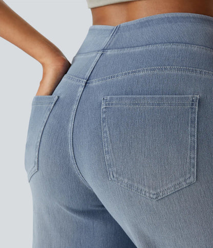 Emma | Pantalon Élastique Confortable Taille Haute