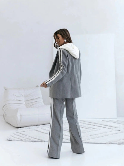 Ensemble tailleur élégant et structuré