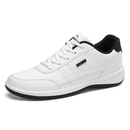 Sneakers en Cuir Lacés Classiques Premium pour Hommes