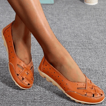 Sandales orthopédiques en cuir pour un maintien confortable