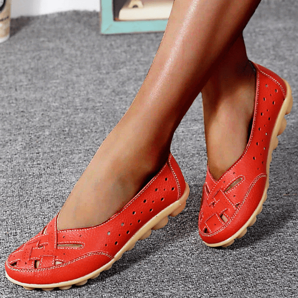 Sandales orthopédiques en cuir pour un maintien confortable
