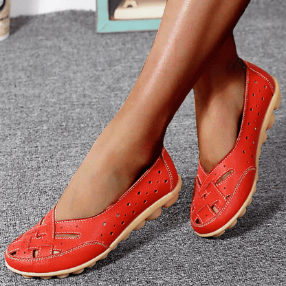 Sandales orthopédiques en cuir pour un maintien confortable