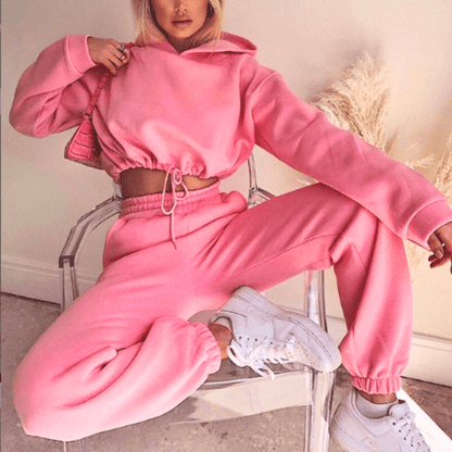 Ensemble Jogging Deux Pièces Stylé Pour Femme