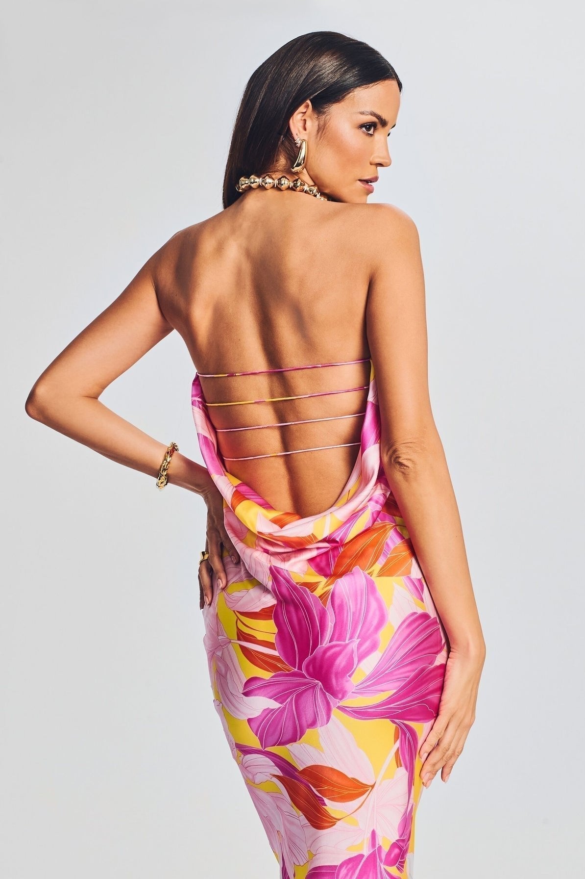 Pauline Laurent® | Maxi robe tubulaire sans bretelles