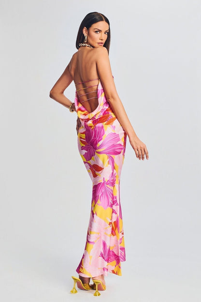 Pauline Laurent® | Maxi robe tubulaire sans bretelles