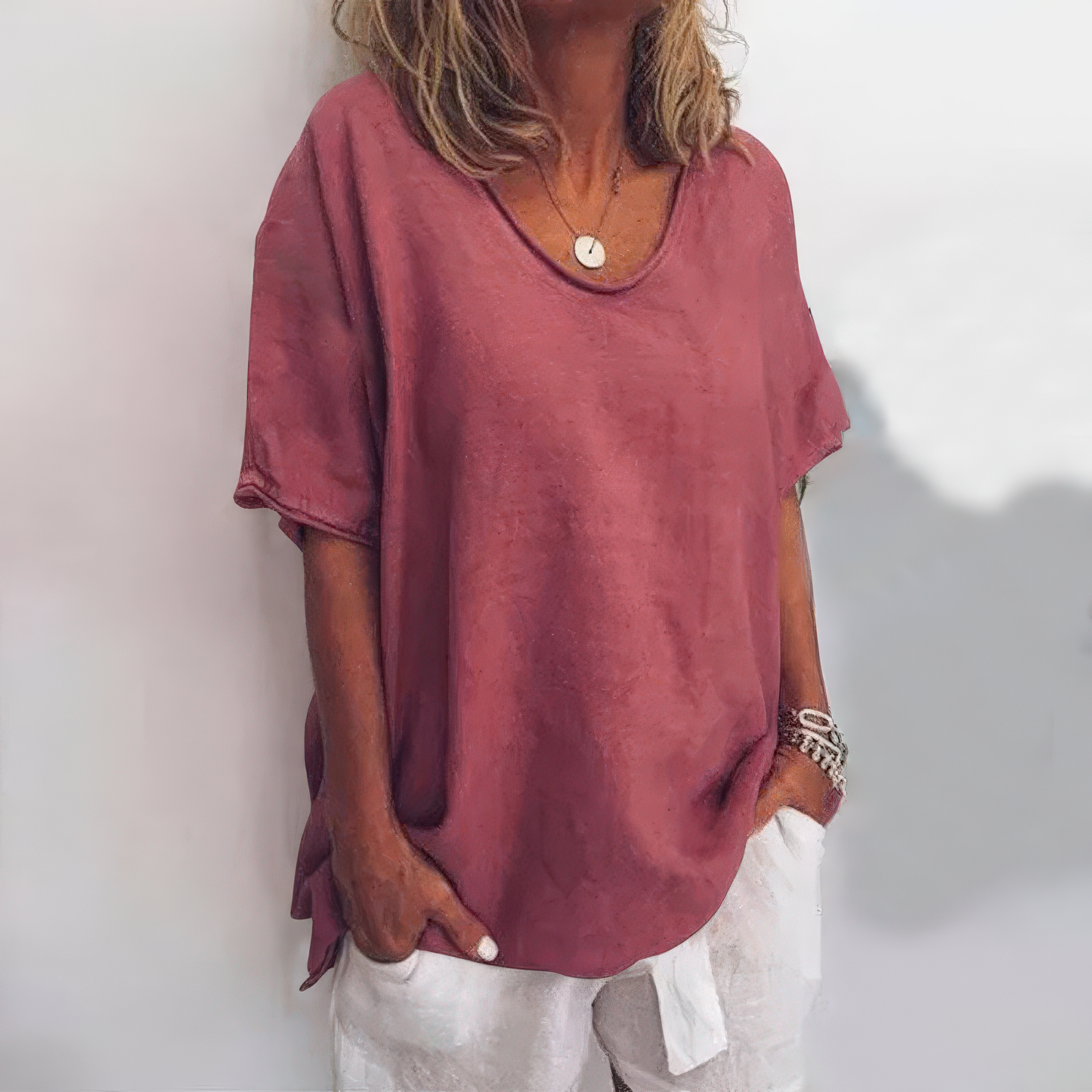 Anna | Blouse Ample et Confortable (1+1 GRATUIT)