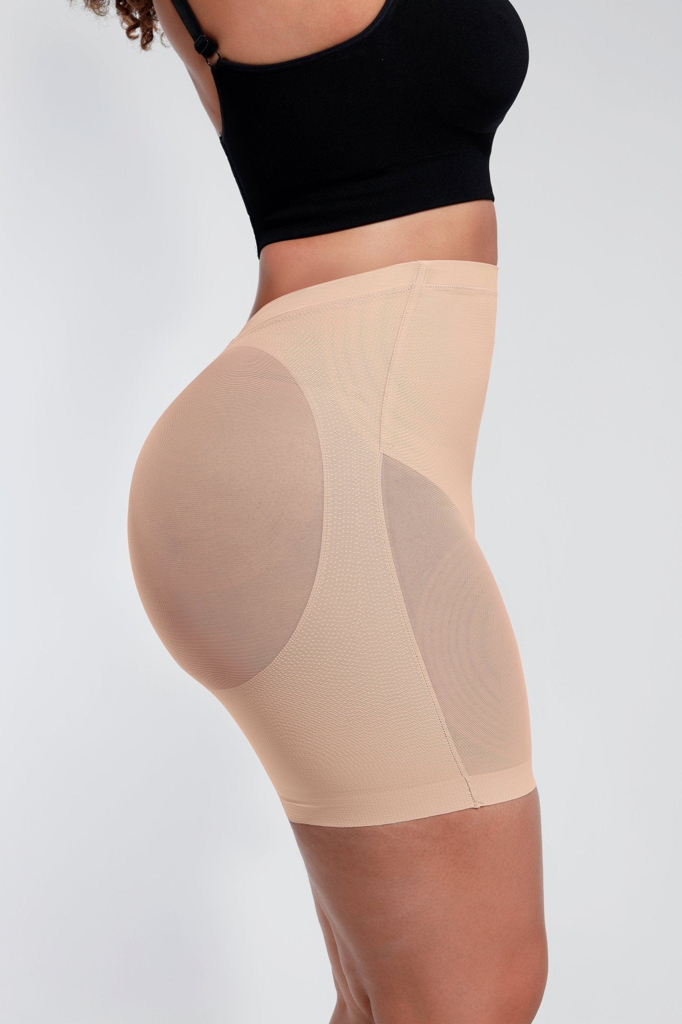 Madison - Buikcorrigerende  Shapewear Lage Rug Mesh Bil Lifting Effect