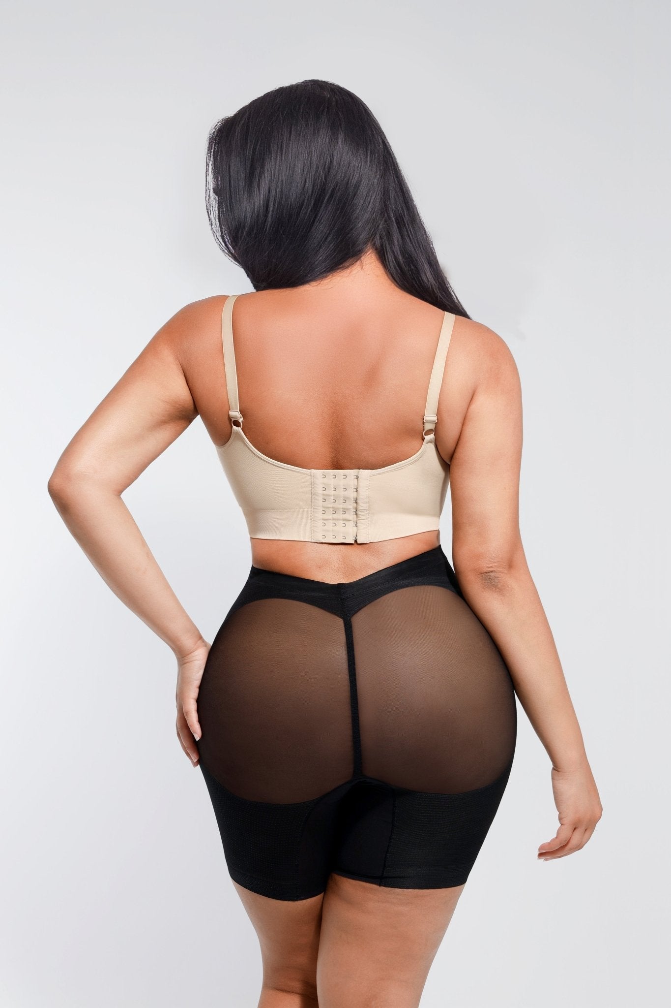 Madison - Buikcorrigerende  Shapewear Lage Rug Mesh Bil Lifting Effect
