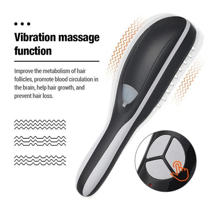 Brosse lissante démêlante et brillante pour cheveux