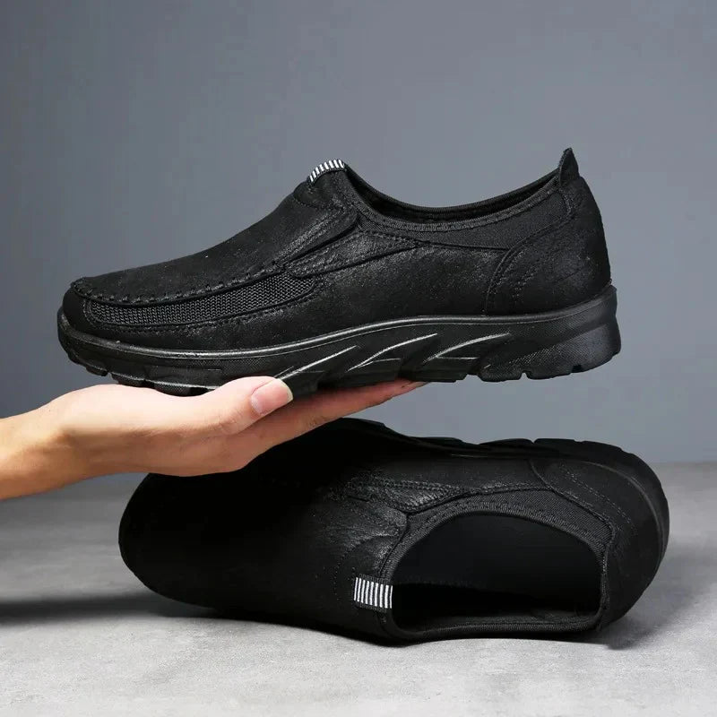 Mocassins en cuir antidérapants stylés pour hommes