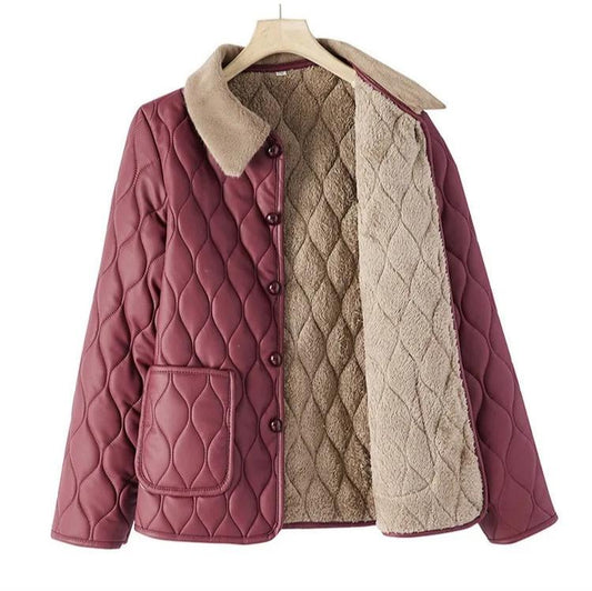 Veluna™ | Veste en Sherpa Confortable et Élégante