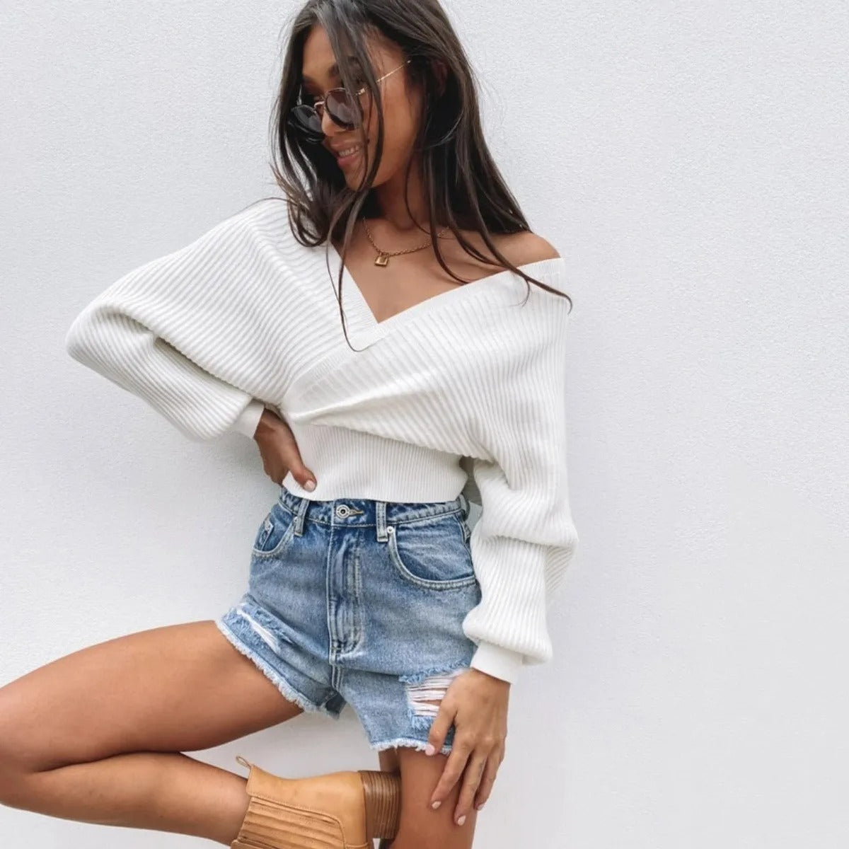 Pull confortable en peluche et polaire Teddy