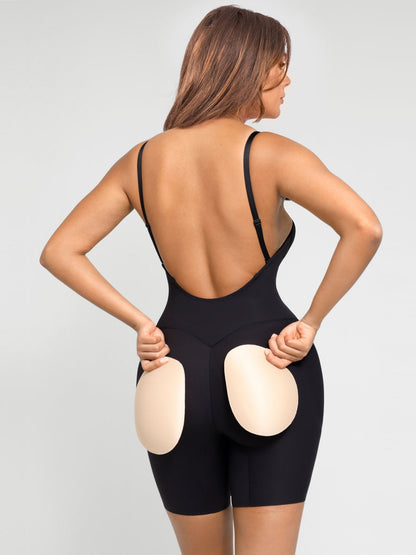 Nadia - Bodyshaper Met Lage Rug En Verwijderbare Pads