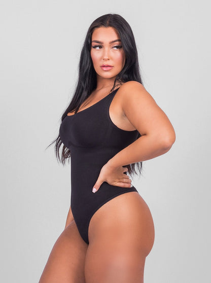 Olivia -  Naadloze Taille Shaping Bodysuit String Eco-friendly