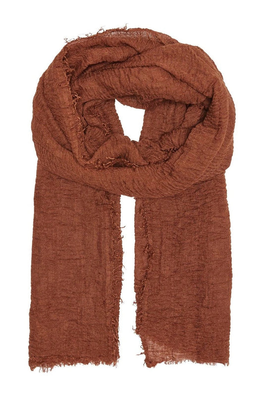 Foulard ONLFLUFFA Brun