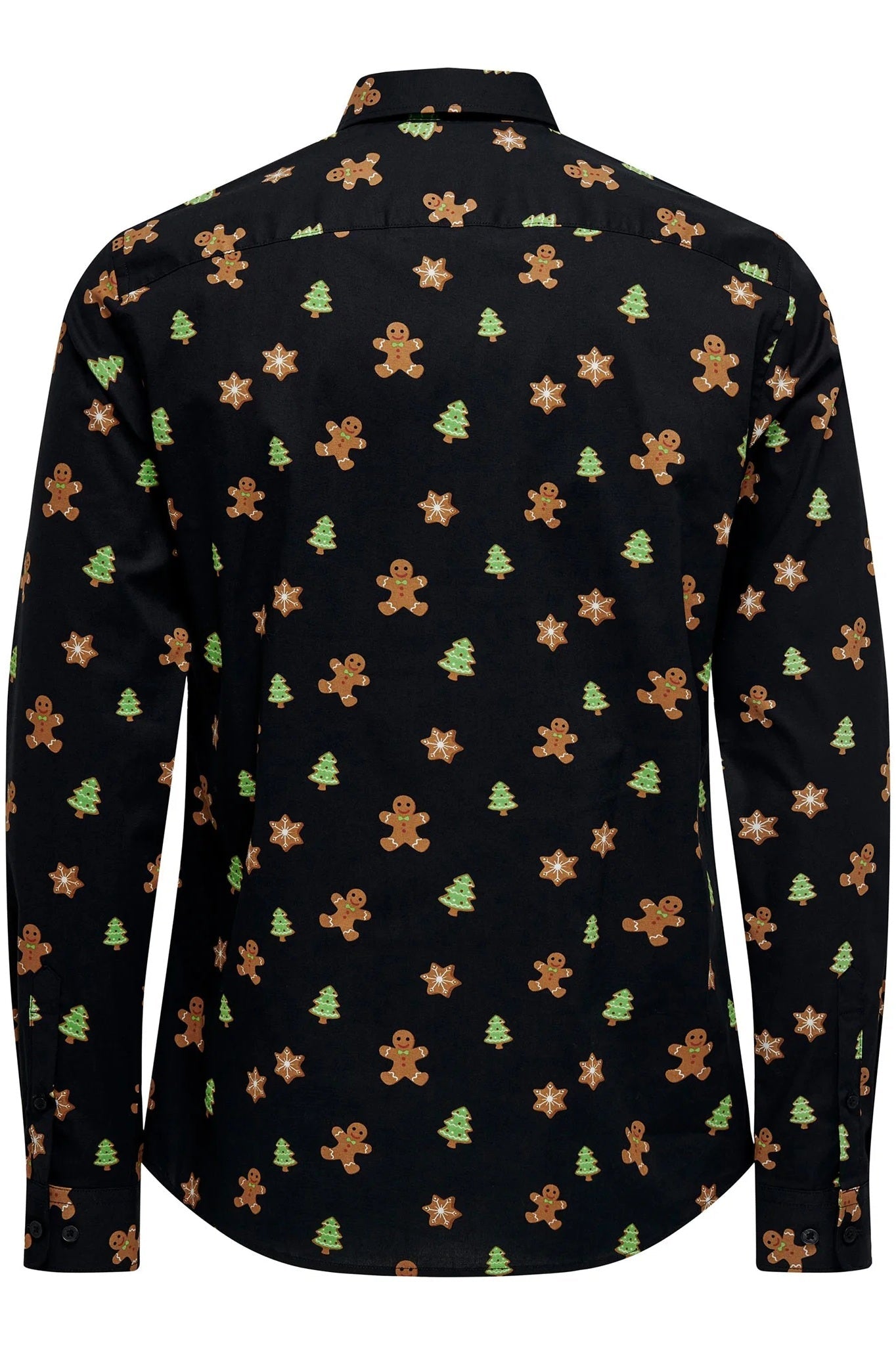 Chemise ONSALF XMAS COOKIE NOIR