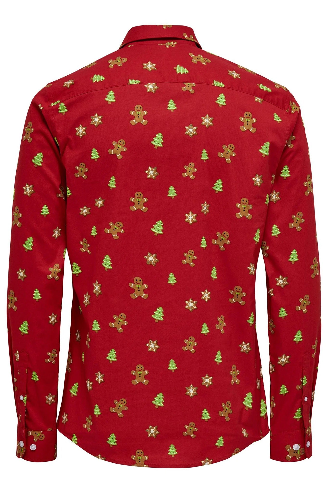 Chemise ONSALF XMAS COOKIE Rouge