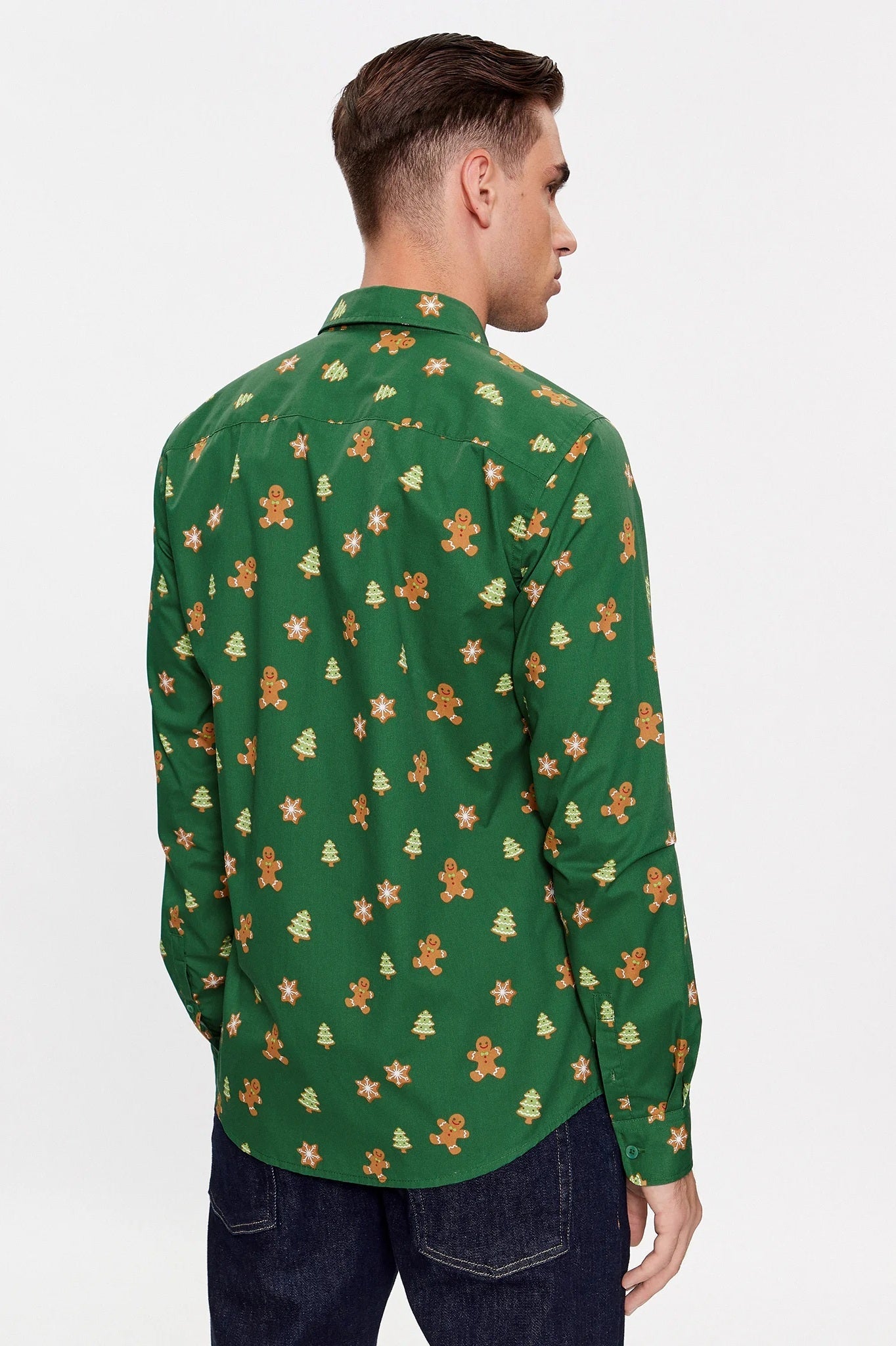 Chemise ONSALF XMAS COOKIE Verte