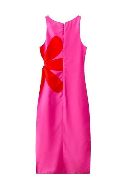 Pauline Laurent® | Robe midi à imprimé floral