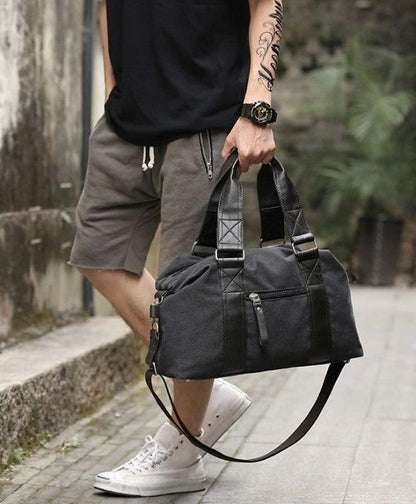 Sac de voyage rétro homme