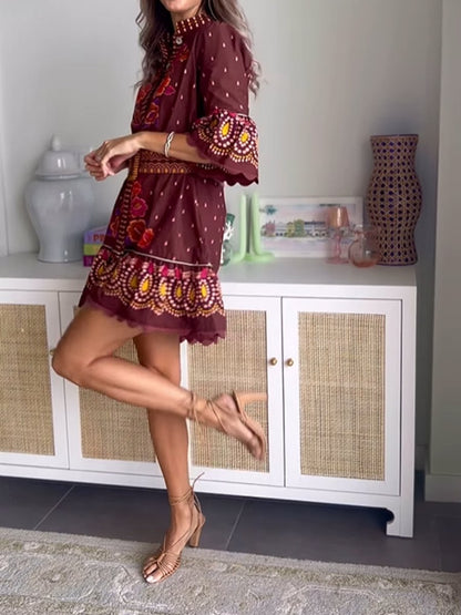 Pauline Laurent® | Robe à imprimé floral