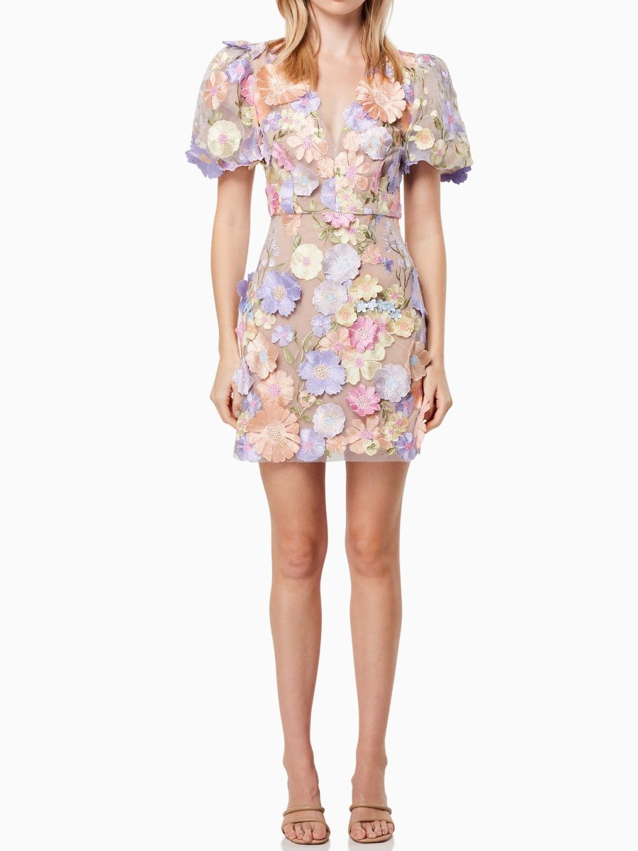 Pauline Laurent® | Robe florale pastel