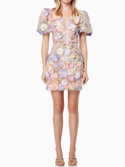 Pauline Laurent® | Robe florale pastel