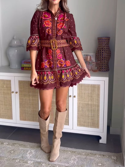 Pauline Laurent® | Robe à imprimé floral