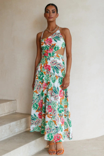 Pauline Laurent® | Robe midi flare imprimée
