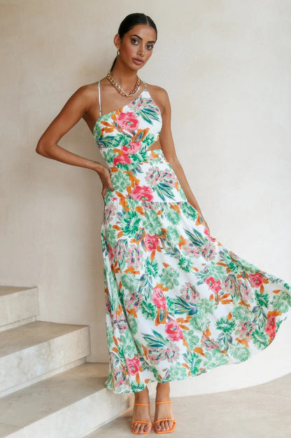 Pauline Laurent® | Robe midi flare imprimée