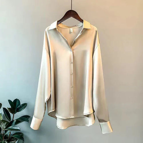 Satine™ | Chemise Femme en Satin
