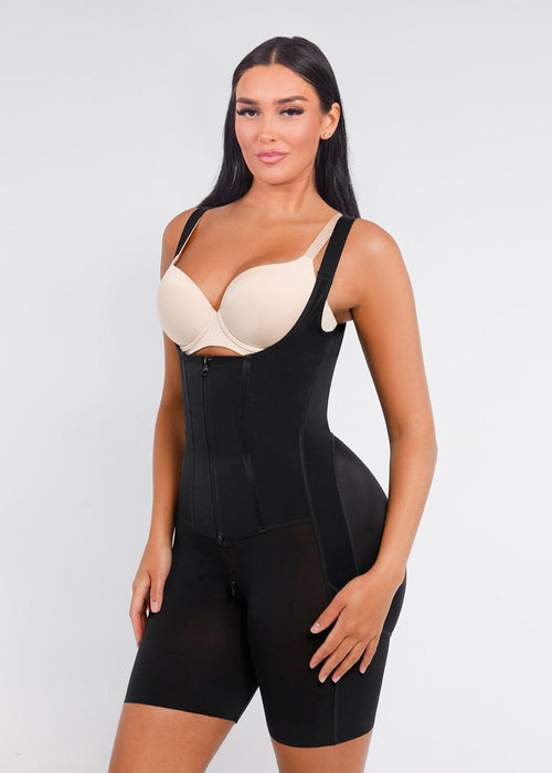 Rebecca 2.0 - Postoperatieve Shapewear met U-Vormige Borstondersteuning