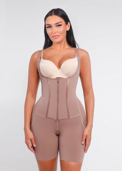 Rebecca 2.0 - Postoperatieve Shapewear met U-Vormige Borstondersteuning
