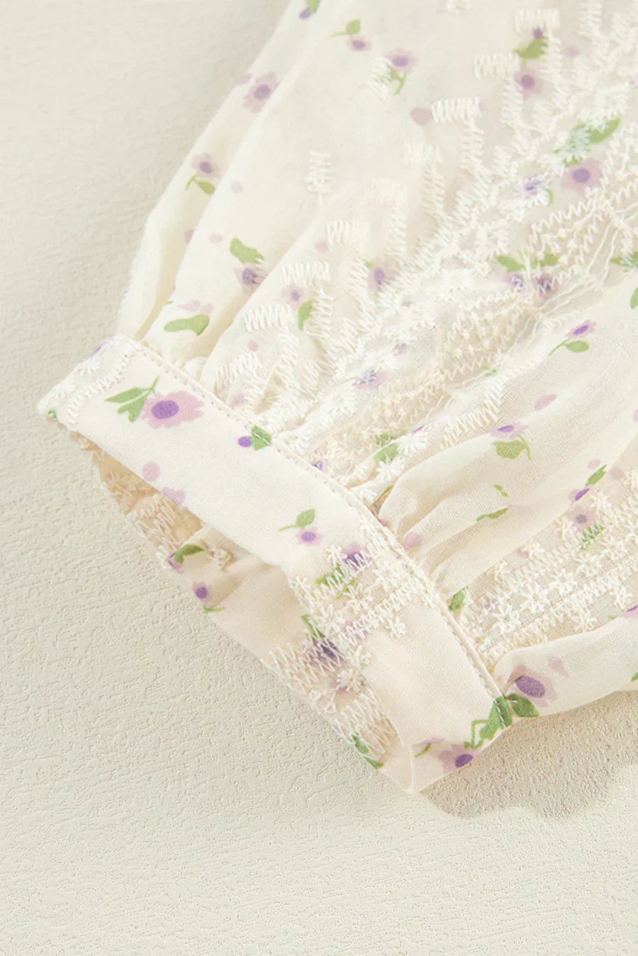Océane Dubois® | Chemise Femme - Broderie élégante et dentelle