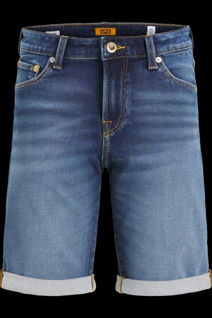 Bermuda JJIRICK en Jeans Medium Bleu