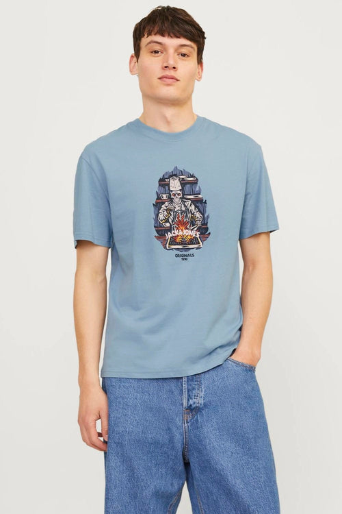T-Shirt JORSeven Bleu