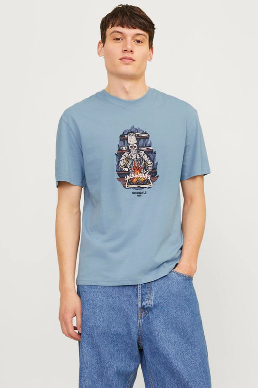 T-Shirt JORSeven Bleu