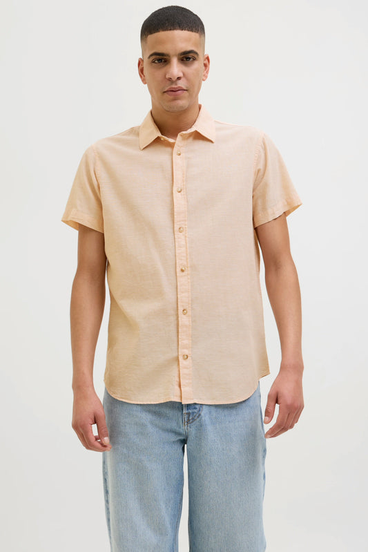 Chemise JJESummer Saumon Manches Courtes