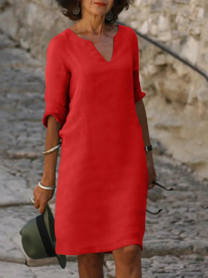 Saoirse™ - Robe V-neck Flatteur pour le Ventre