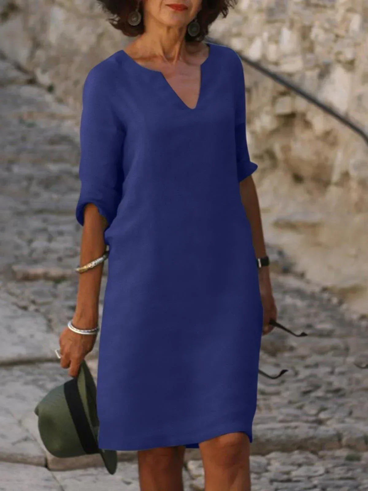 Saoirse™ - Robe V-neck Flatteur pour le Ventre