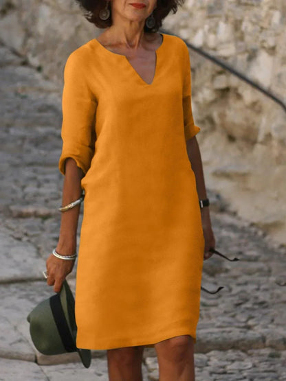 Saoirse™ - Robe V-neck Flatteur pour le Ventre