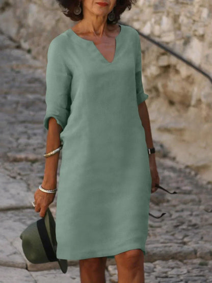 Saoirse™ - Robe V-neck Flatteur pour le Ventre