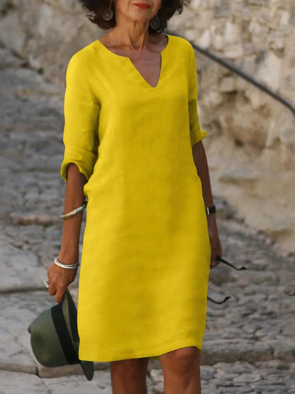 Saoirse™ - Robe V-neck Flatteur pour le Ventre