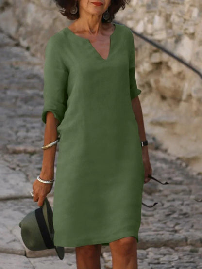 Saoirse™ - Robe V-neck Flatteur pour le Ventre