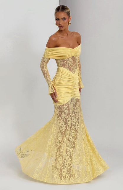 Robe longue Sauline