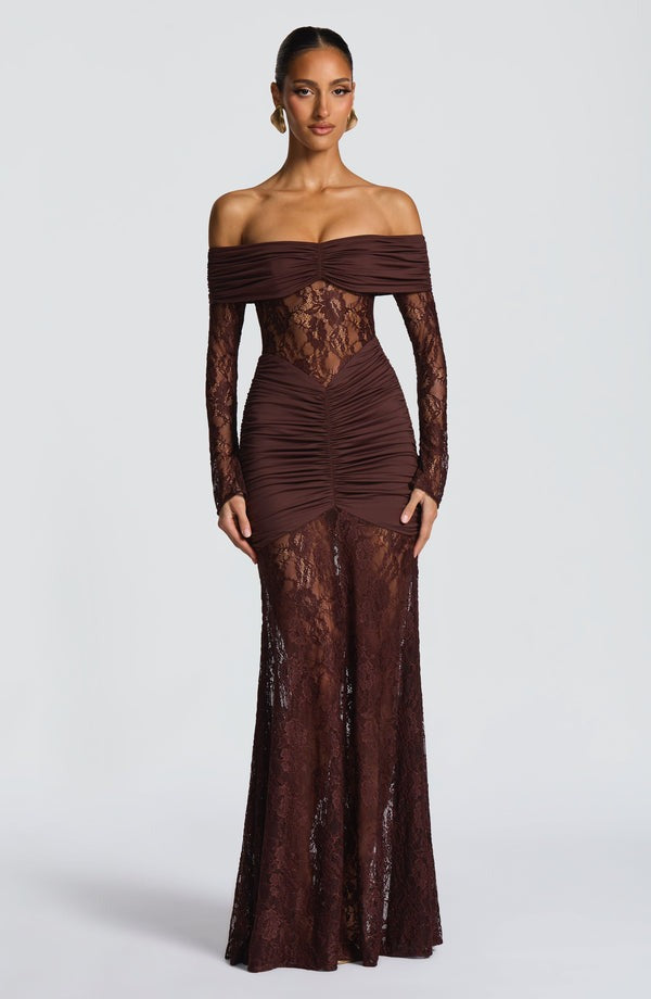 Robe longue Sauline