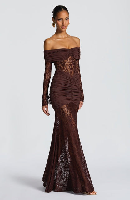 Robe longue Sauline