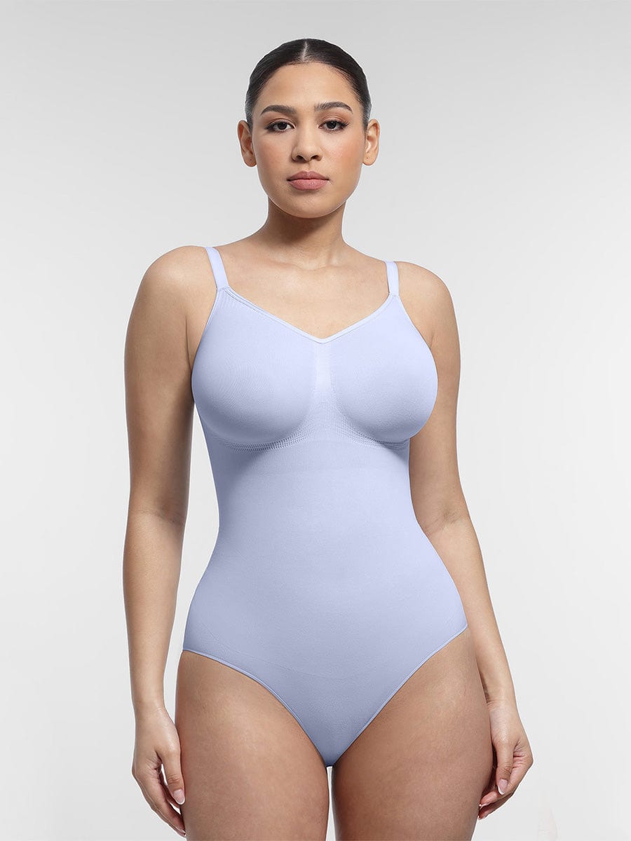 Névia® – Bodysuit Sans Couture avec Maintien Poitrine | Taille Sculptée