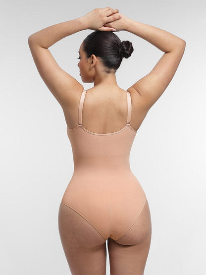Névia® – Bodysuit Sans Couture avec Maintien Poitrine | Taille Sculptée